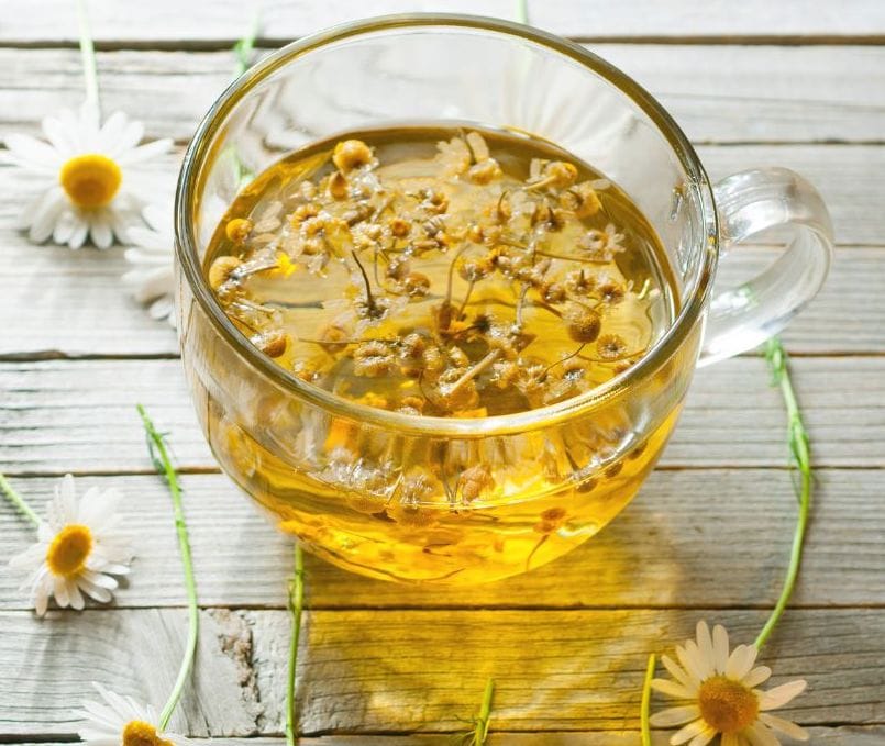 yellow and brown chamomile tea inspirational quote animated instagram post 1
